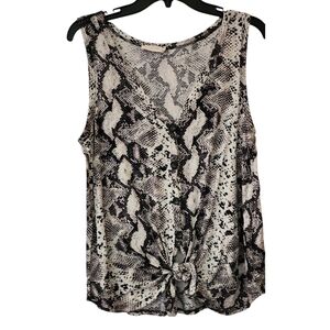 Some Snake Print Blouse Size Small